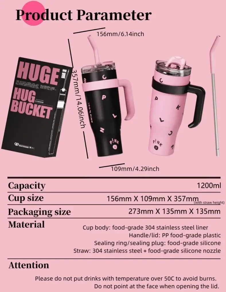 Embossed Flower 40OZ